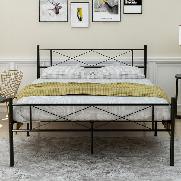 17 Stories Allondra Double (4'6) Bed Frame Wayfair.co.uk